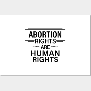 Abortion Rights are Human Rights Posters and Art